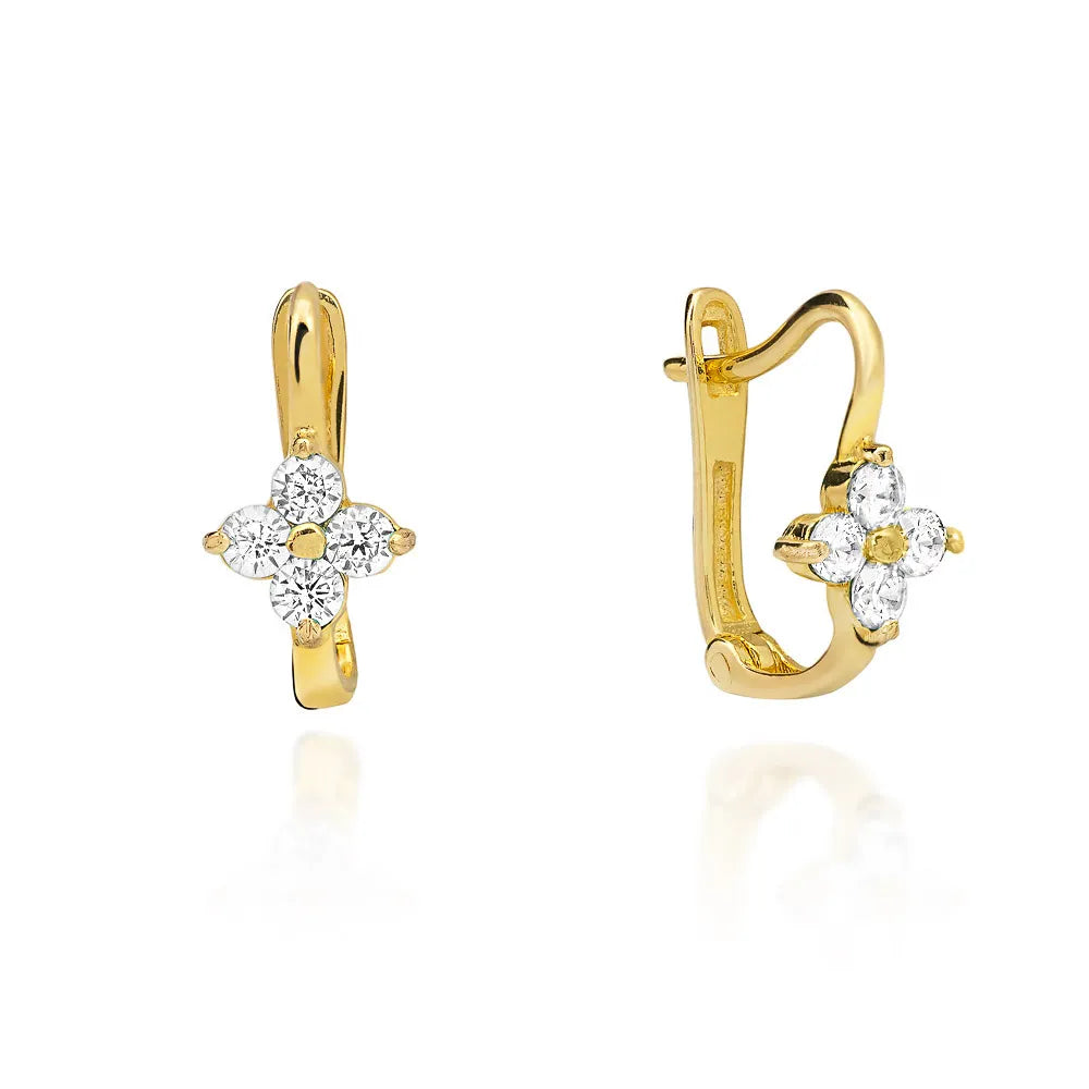 children-s-gold-english-clasp-earrings-with-zirconia-k478-333