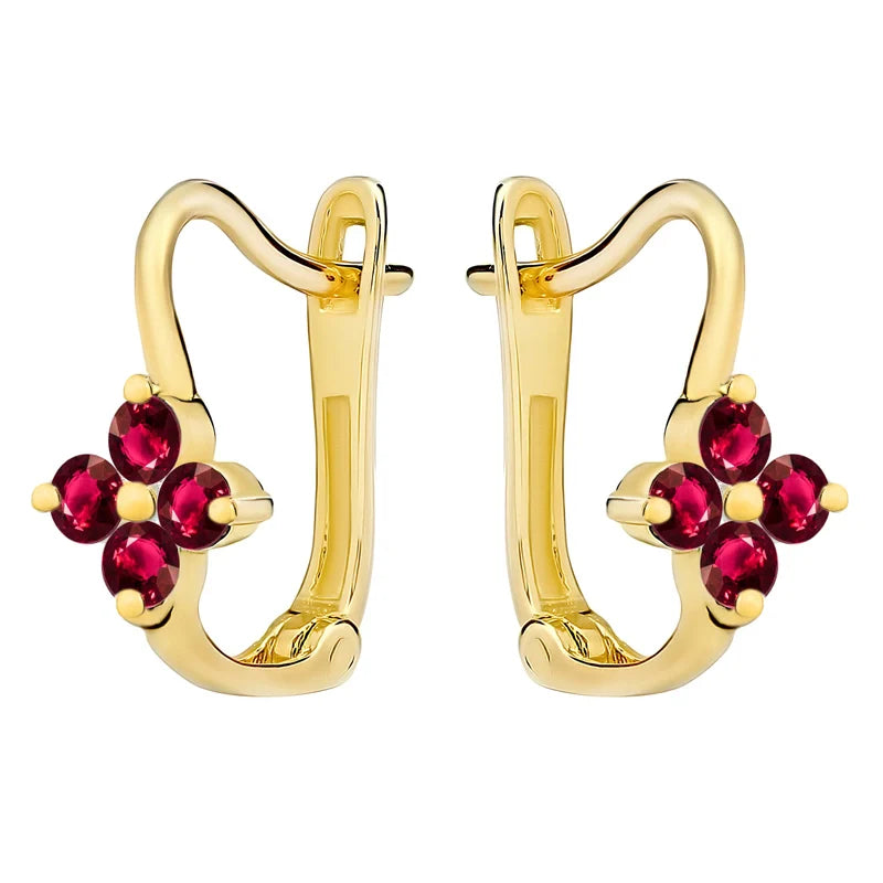 children-s-gold-english-clasp-earrings-with-zirconia-k478-333
