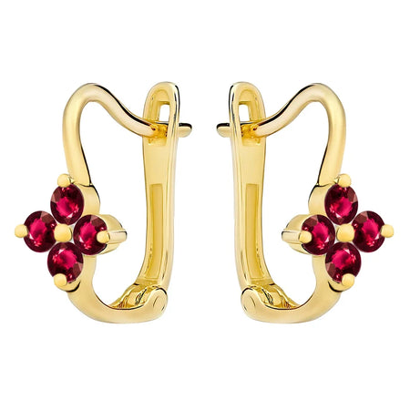 children-s-gold-english-clasp-earrings-with-zirconia-k478-333