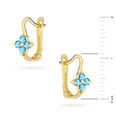 children-s-gold-english-clasp-earrings-with-zirconia-k478-14k-585