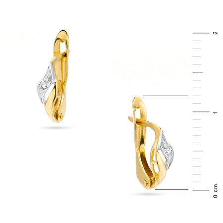 two-color-gold-english-clasp-earrings-with-zirconia-k592-14k-585