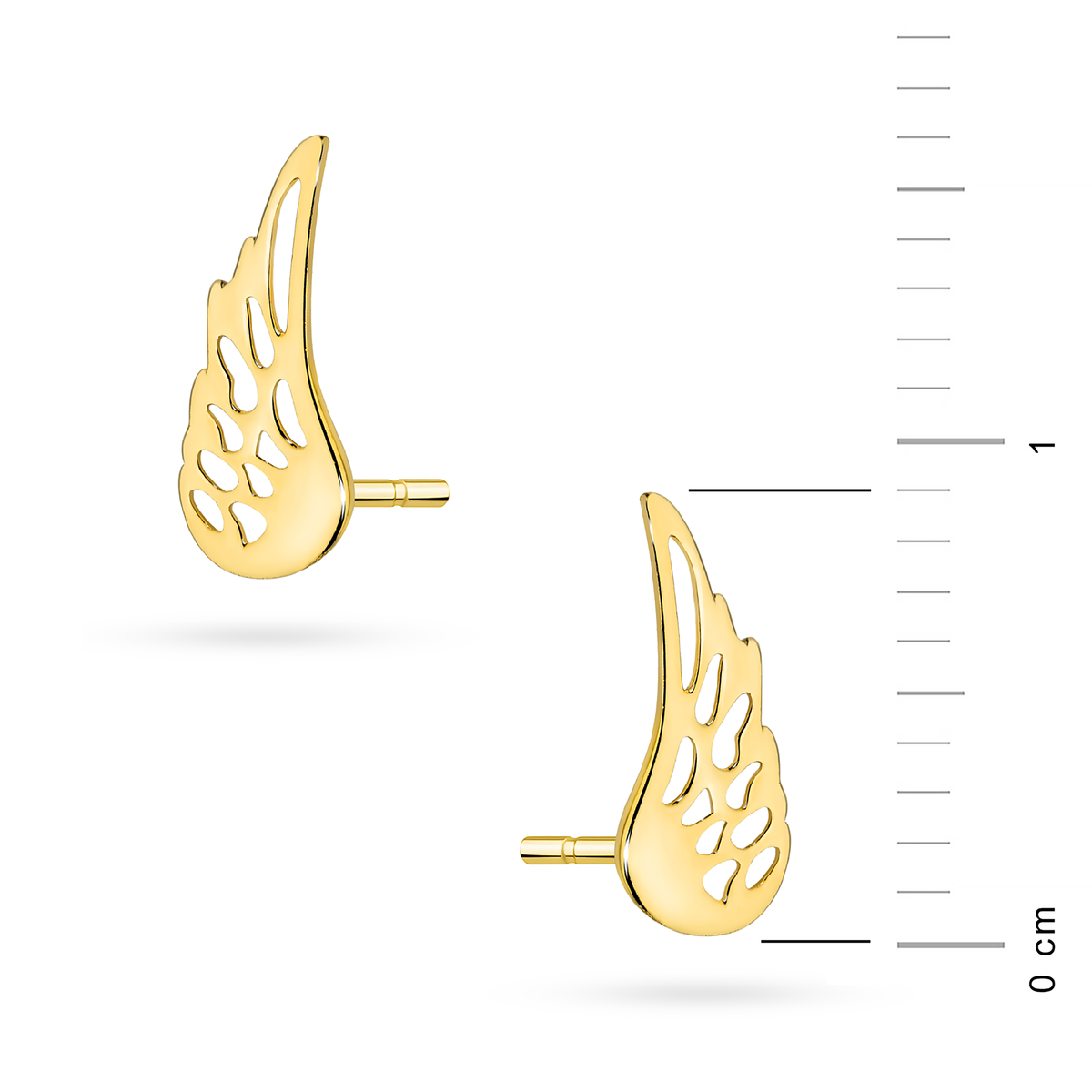 Ohrstecker aus 333er Gelbgold