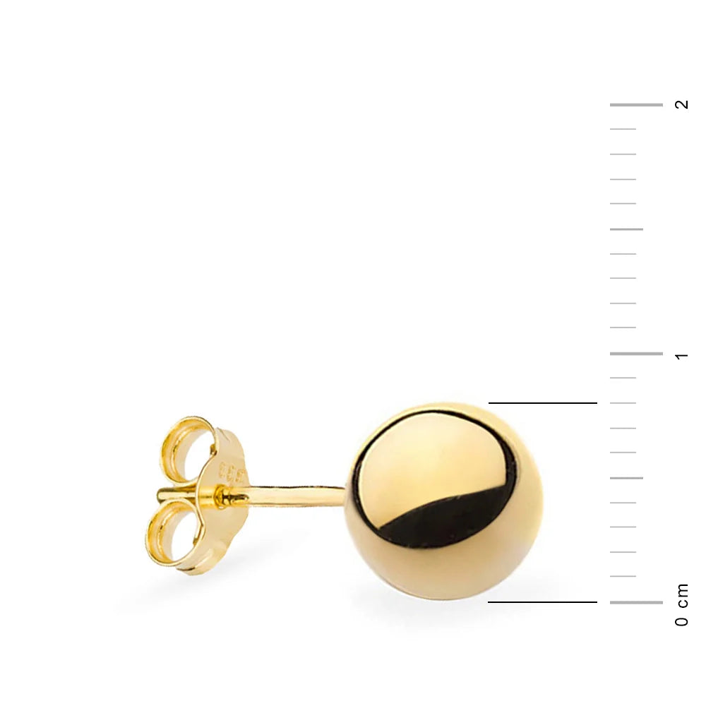boucle-d'oreille-clou-unique-or-3-8mm-k804-333