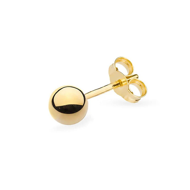 gold-single-stud-earring-3-8mm-k804-14k-585-solo