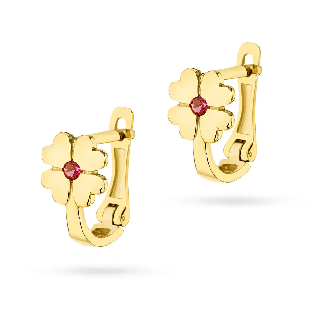 children-s-gold-english-clasp-earrings-with-zirconia-k921-333