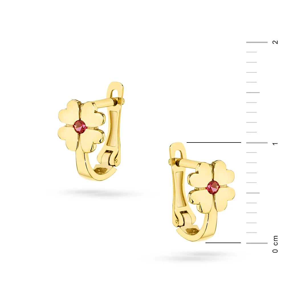 children-s-gold-english-clasp-earrings-with-zirconia-k921-333
