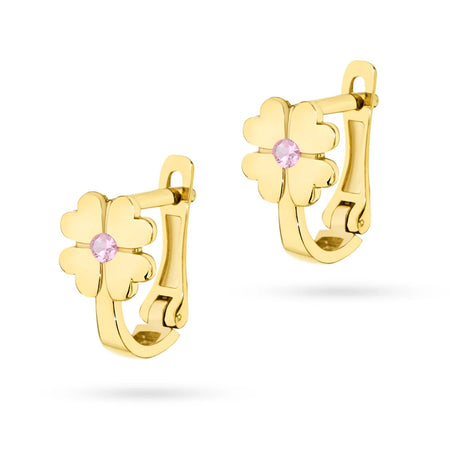 children-s-gold-english-clasp-earrings-with-zirconia-k921-333