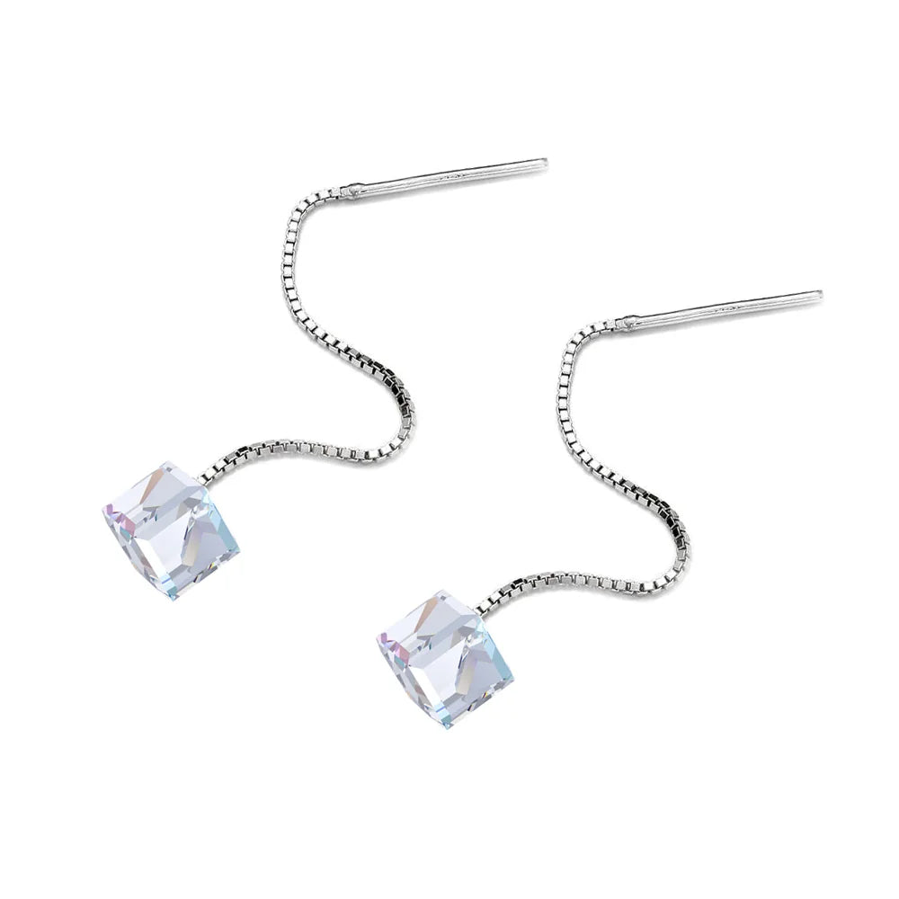 klasické-svadobné-strieborné-náušnice-so-swarovski-kryštálmi-kw041
