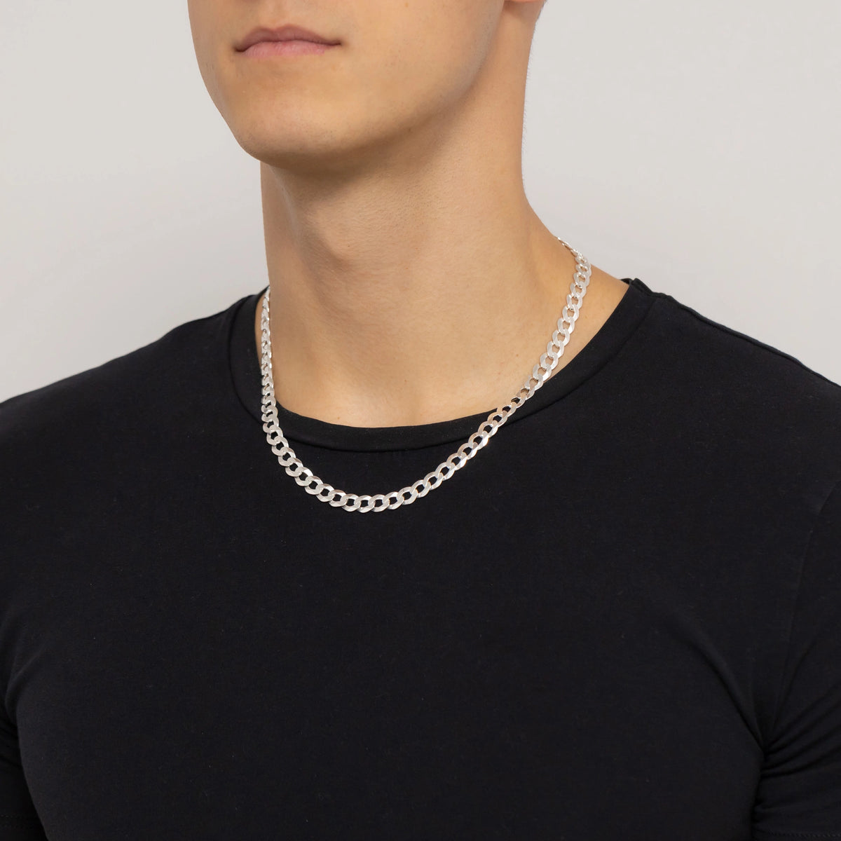 chaîne-homme-argent-chaîne-gourmette-8mm-l217-925-55