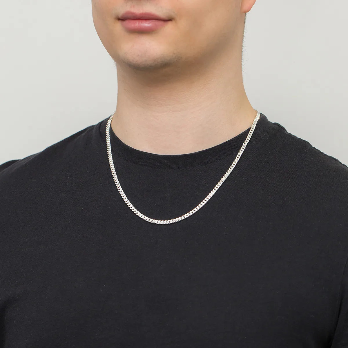 chaîne-homme-argent-maillon-courbé-4-2mm-l218-925