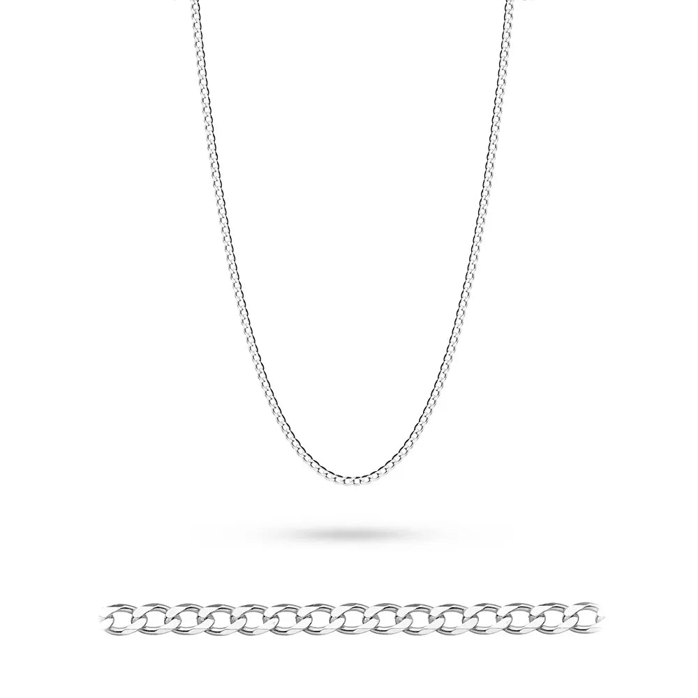 chaîne-homme-argent-maillon-courbé-2-2mm-l220-925