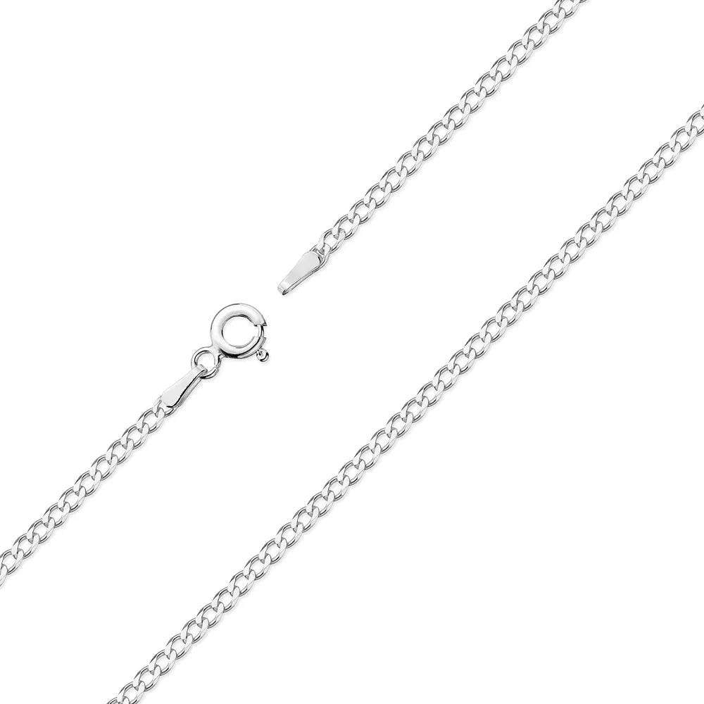 chaîne-homme-argent-maillon-courbé-2-2mm-l220-925