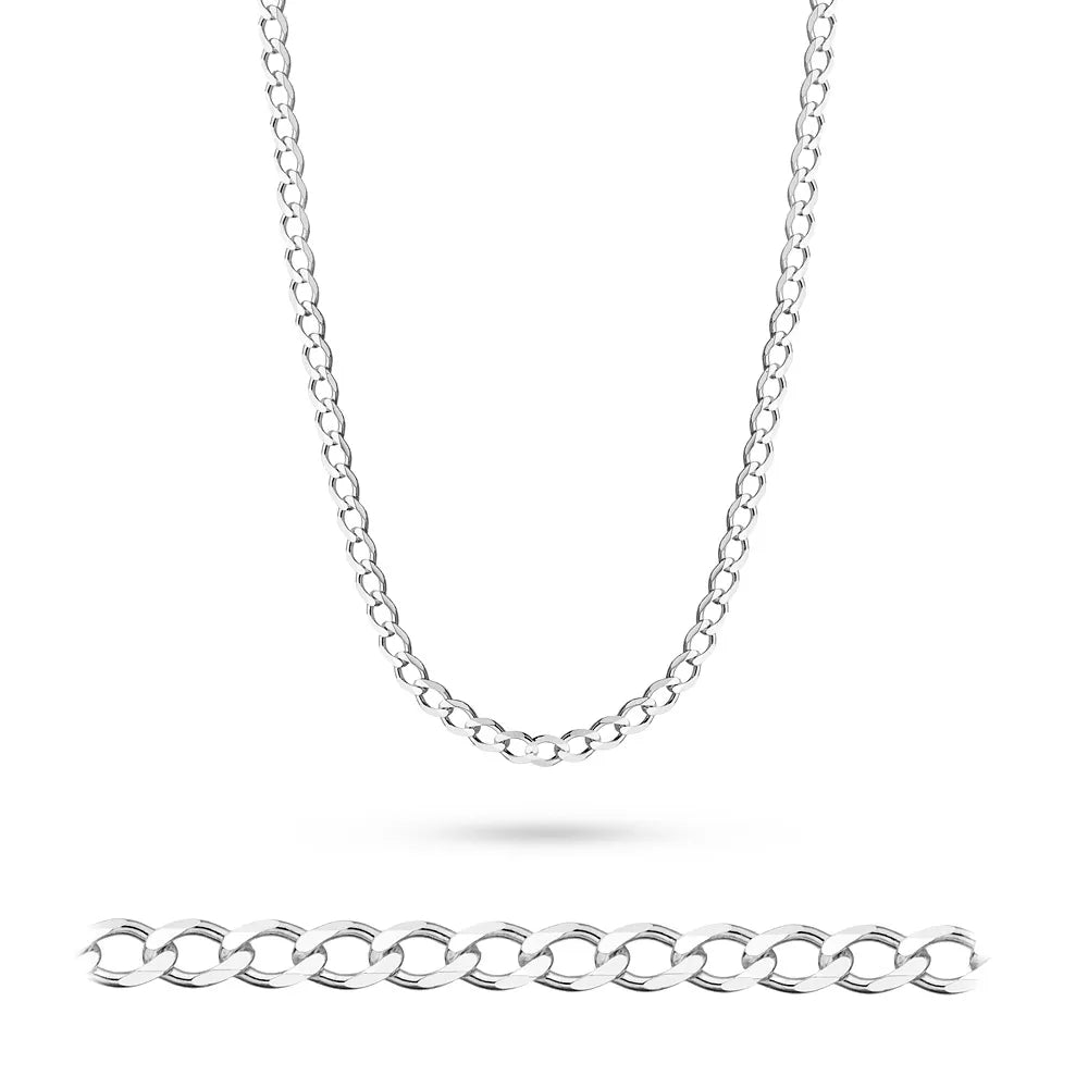 chaîne-homme-argent-maillon-courbé-3-3mm-l221-925