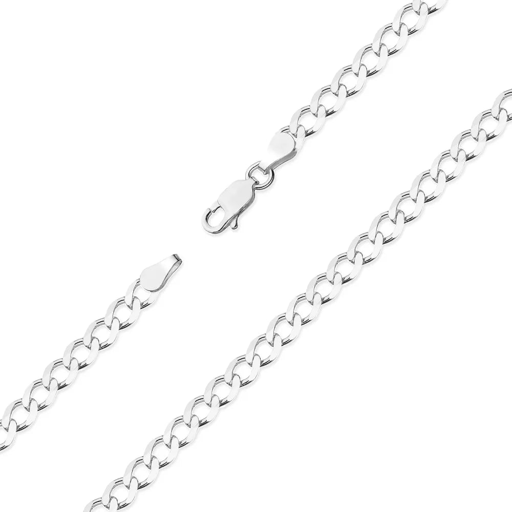 chaîne-homme-argent-maillon-courbé-4-2mm-l227-925