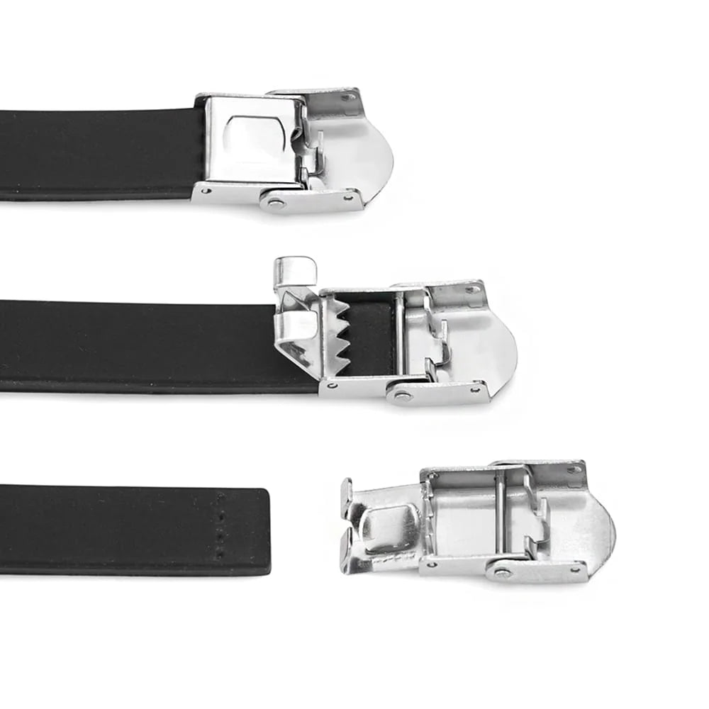 Herren-Leder- und Stahlarmband zum Gravieren, 9 mm, BS009