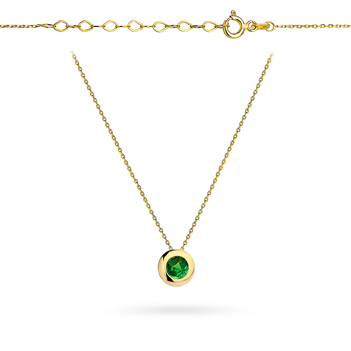 gold-necklace-with-green-zirconia-n-gw-433-585