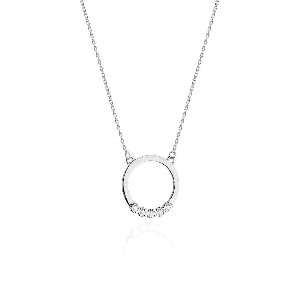gold-celebrity-necklace-with-diamonds-circle-n0020