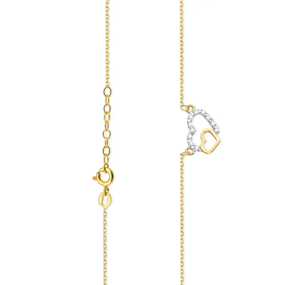 zlatý-náhrdelník-celebrity-s-diamanty-kruh-n0023
