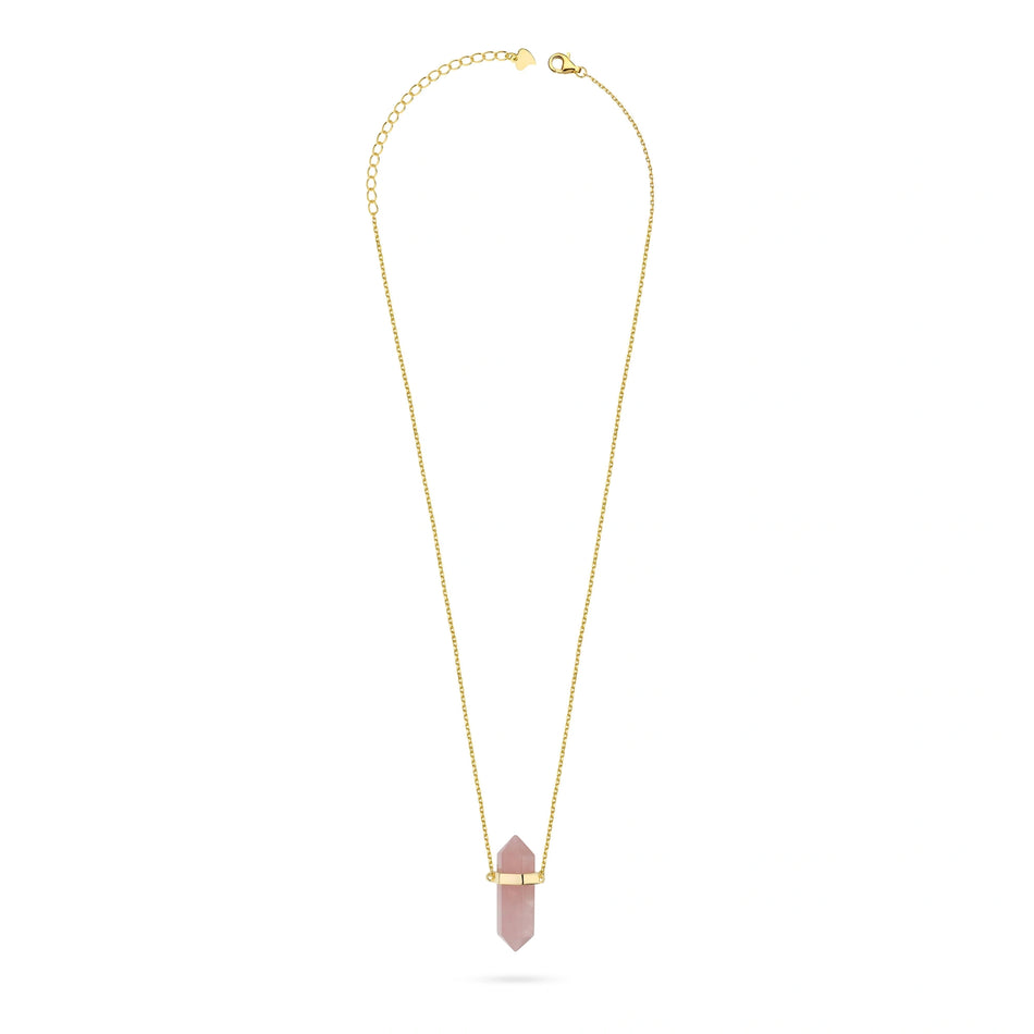 gold-plated-silver-necklace-with-pink-quartz-n182-925-rz