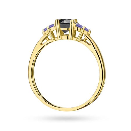 gold-ring-with-black-diamond-and-tanzanites-p127