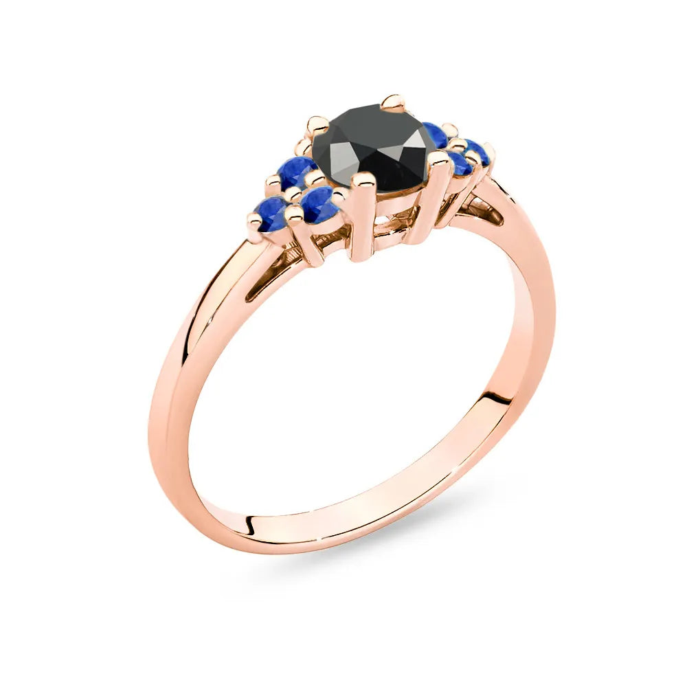 gold-ring-with-black-diamond-and-sapphires-p127