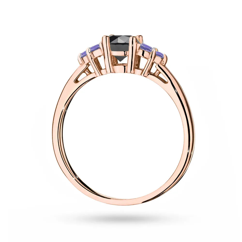 gold-ring-with-black-diamond-and-tanzanites-p127