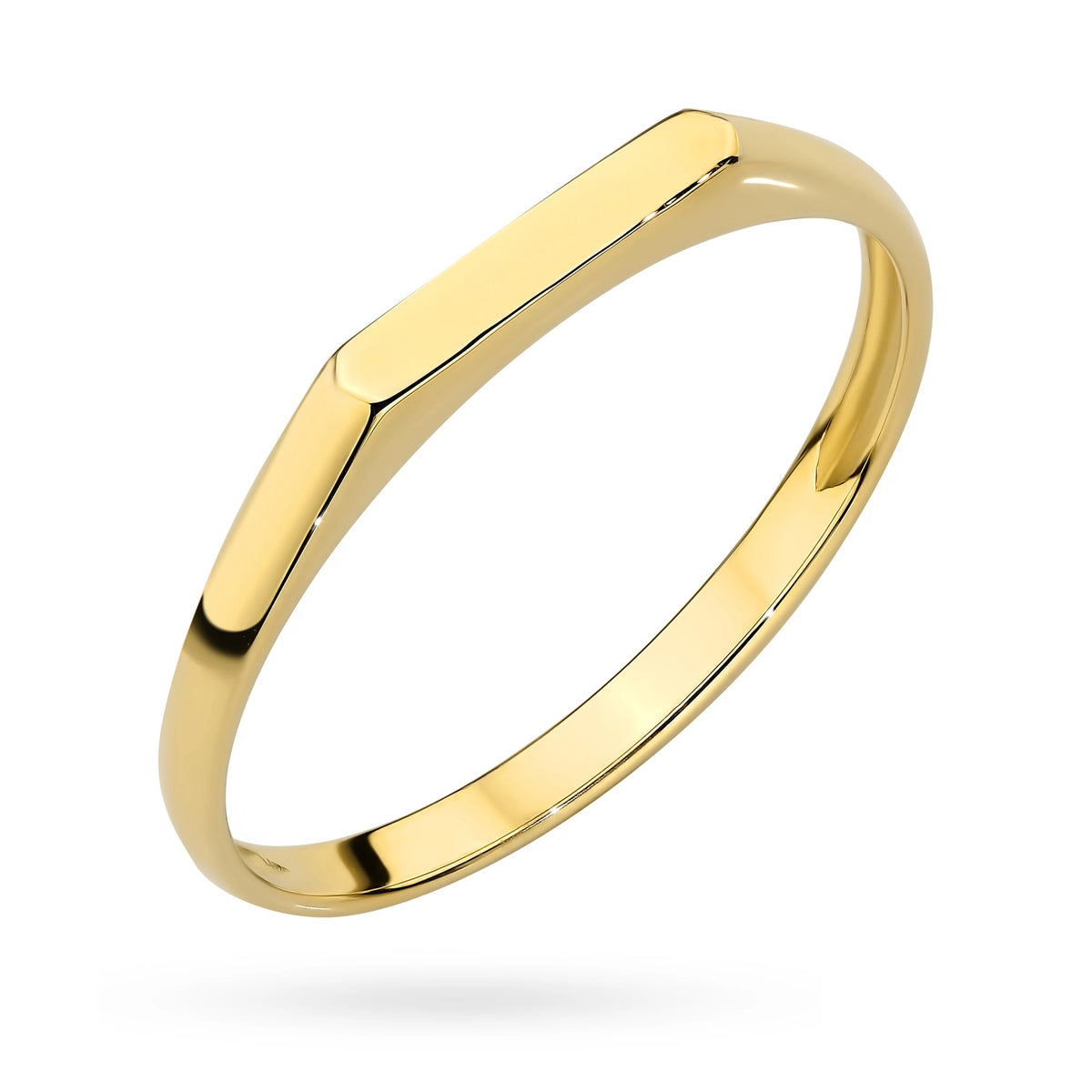 bague chevalière en or 8 carats p163-333