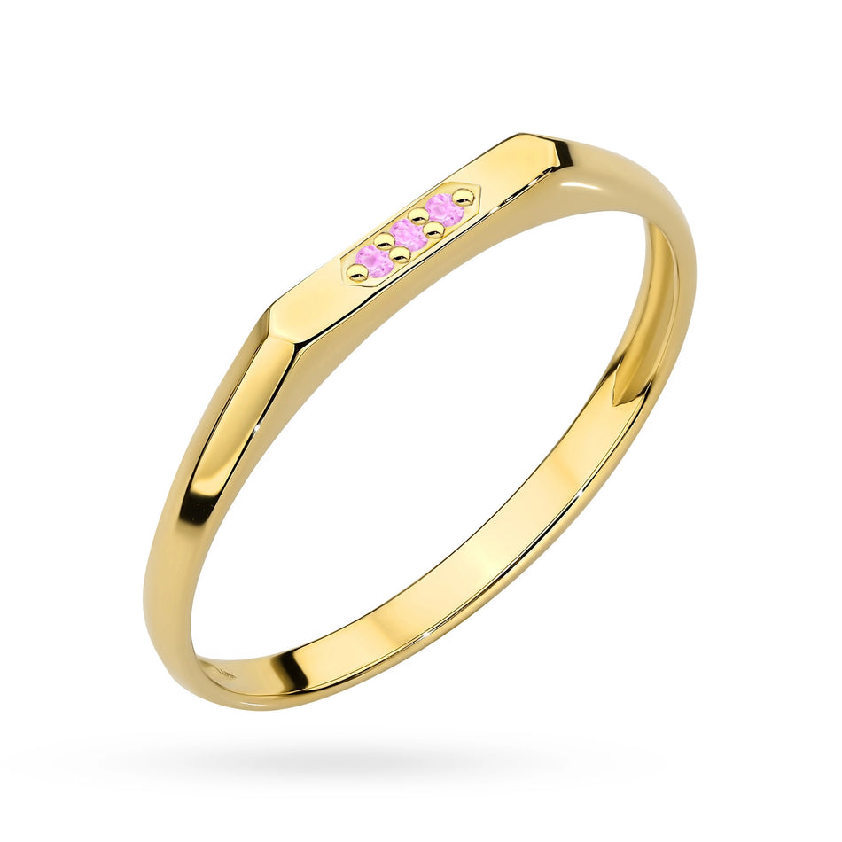 8k-gold-ring-with-pink-zirconia-p166-333-r