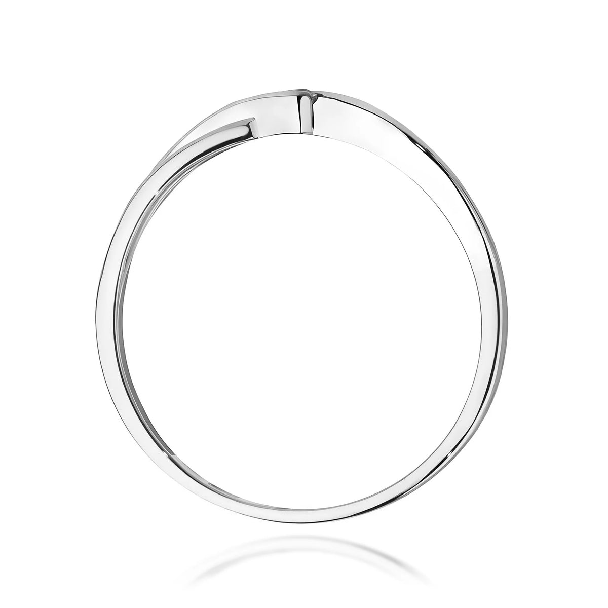 White Gold Ring with 0.04ct Diamond