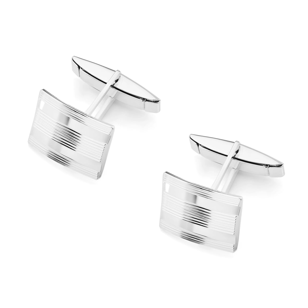 Men's Silver Cufflinks