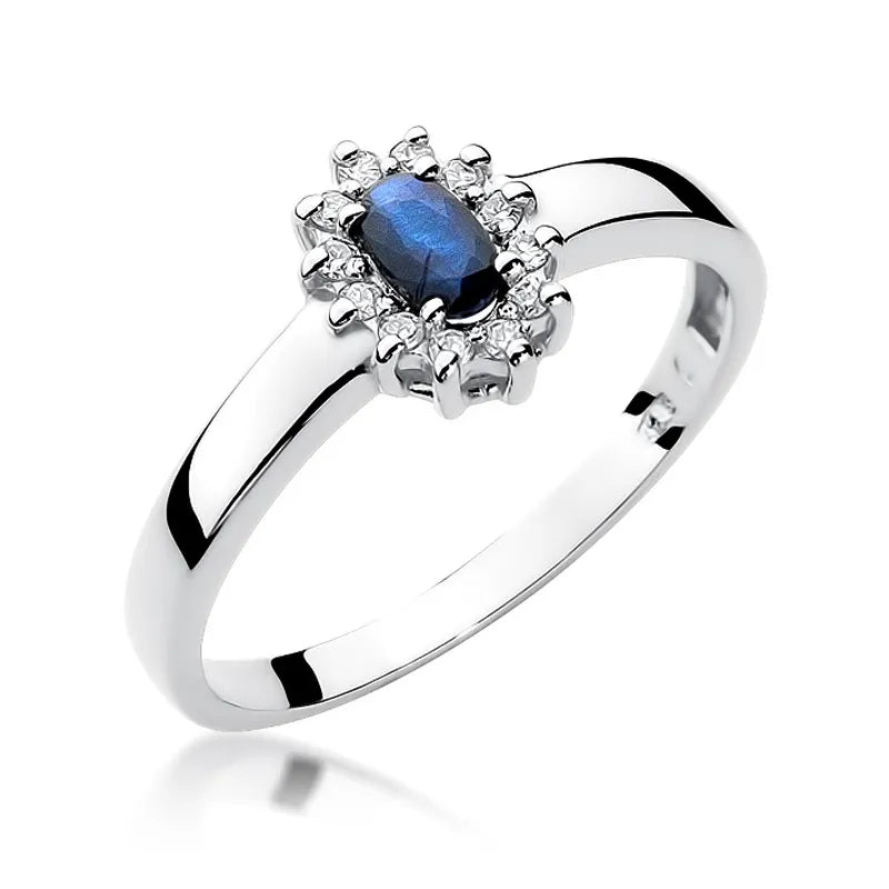 zlatý prsteň s 0,30 ct zafírom a 0,103 ct diamantmi w0026-sab-01