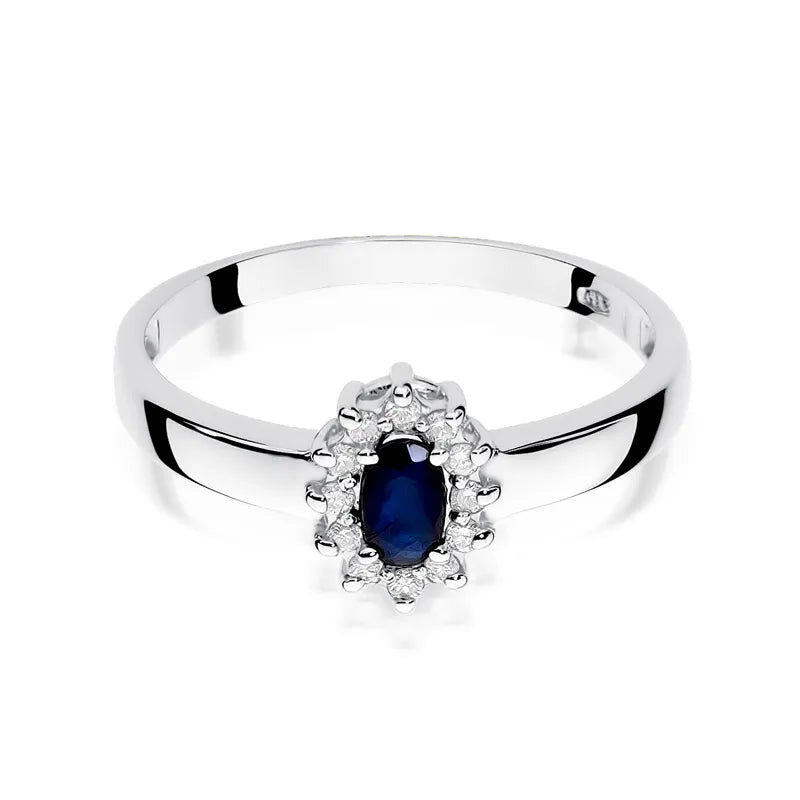 zlatý prsteň s 0,30 ct zafírom a 0,103 ct diamantmi w0026-sab-01