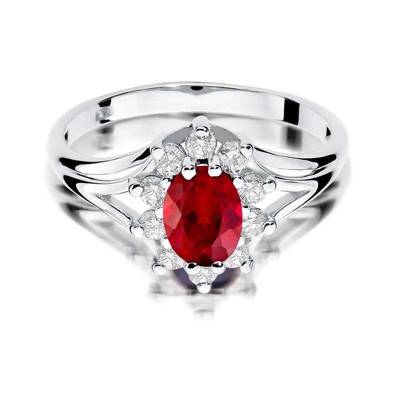 zlatý prsteň s 1,00 ct rubínom a 0,30 ct diamantmi w0037-rur-01