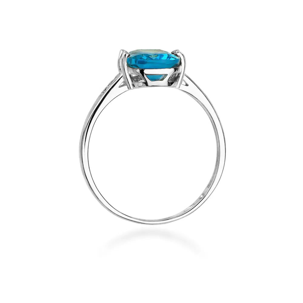 zlatý prsteň s 2,40 ct topásom a 0,03 ct diamantmi w0038-tob-01
