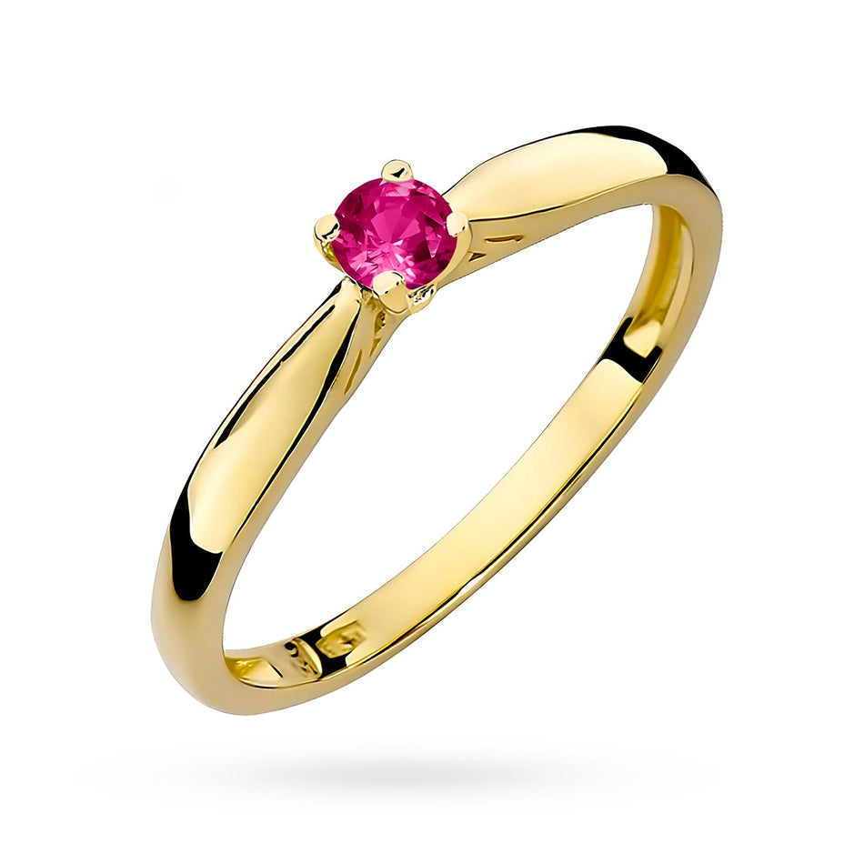 8k-gold-ring-with-red-zirconia-w0045-z6-zir-01