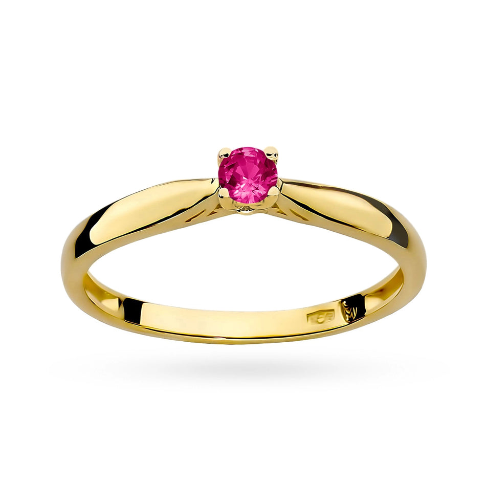 8k-gold-ring-with-red-zirconia-w0045-z6-zir-01