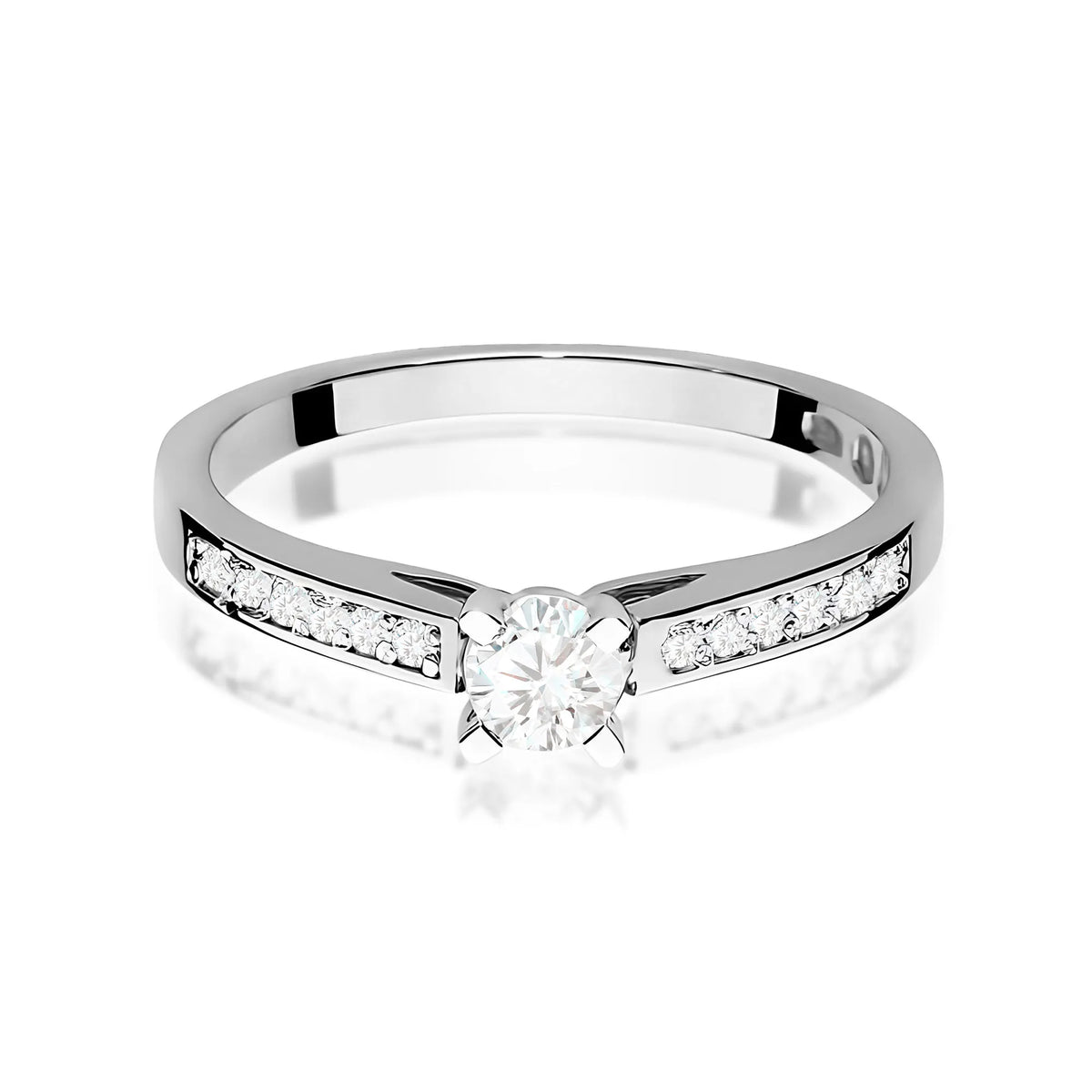 zlatý prsteň s diamantmi 0,30 ct a 0,06 ct w0052-diw-01
