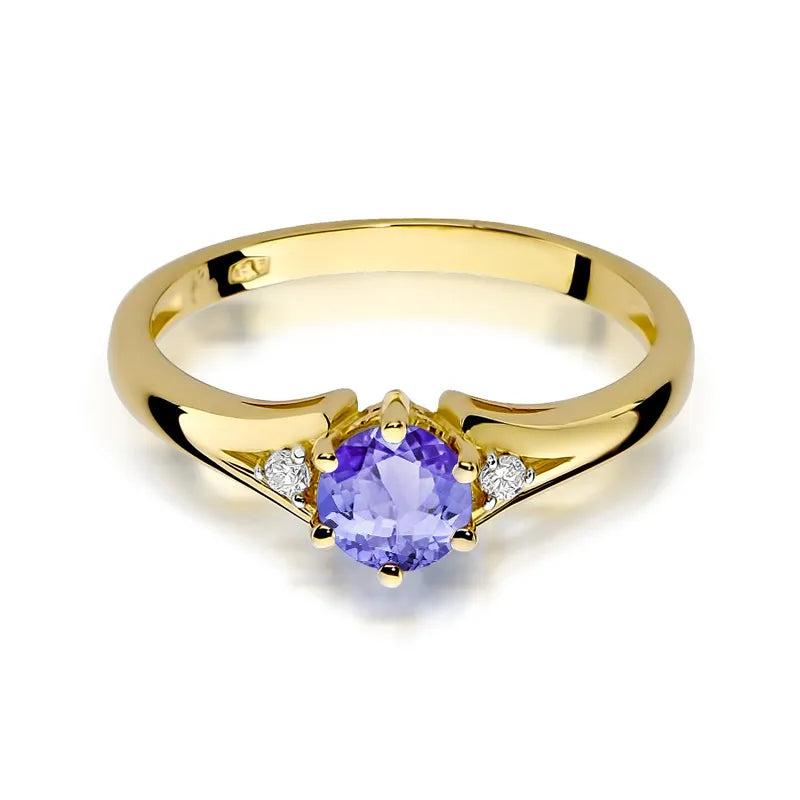 Tanzanite and diamond ring · 0.50 ct — GREMARI product photo