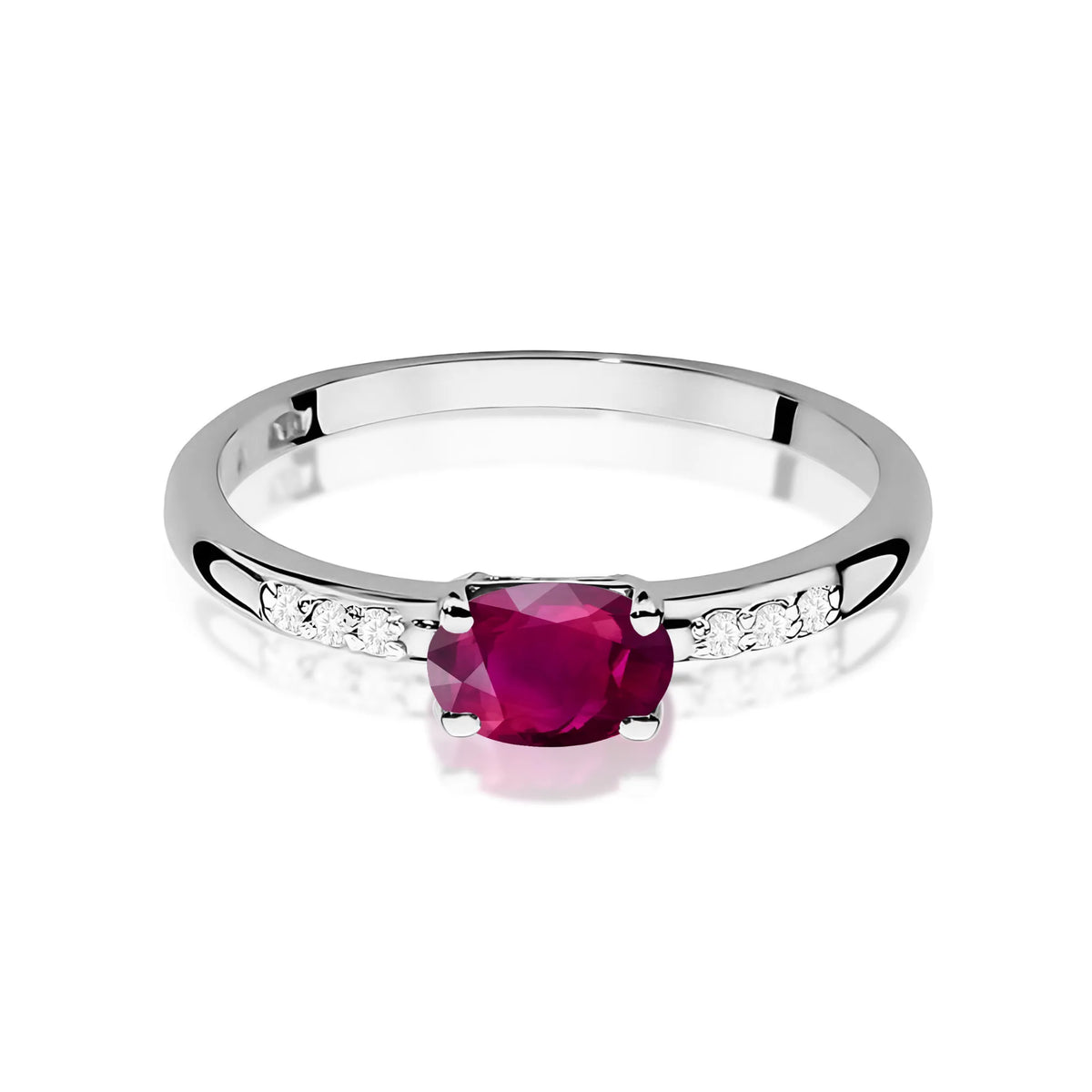 zlatý prsteň s 0,50 ct rodolitom a 0,03 ct diamantmi w0077-rhr-01