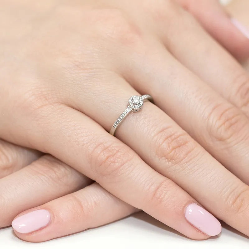 zlatý prsteň s diamantmi 0,04 ct a 0,054 ct w0091-diw-01