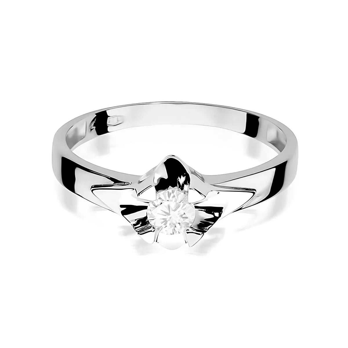 zlatý prsteň s 0,30 ct laboratórnym diamantom w0155-ldw-05