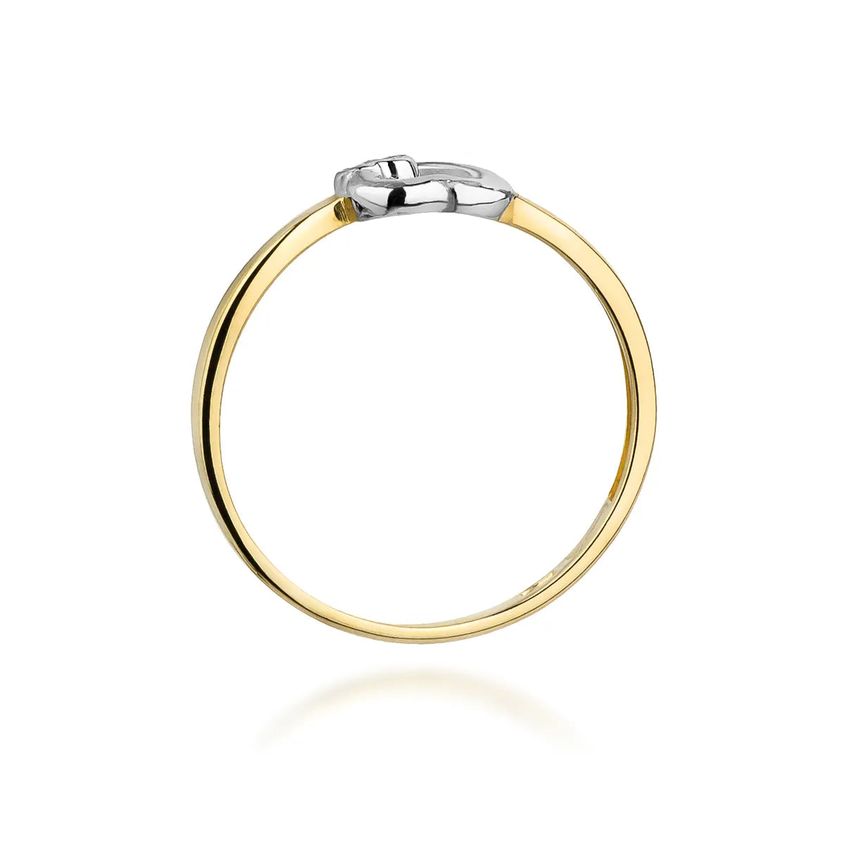 zlatý prsten s diamantem 0,02 ct w0188-diw-01