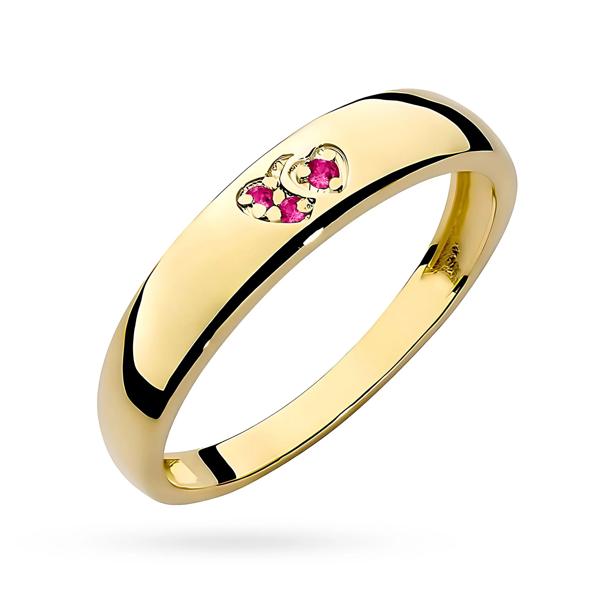 8k-gold-ring-with-red-zirconia-w0189-z6-zir-01