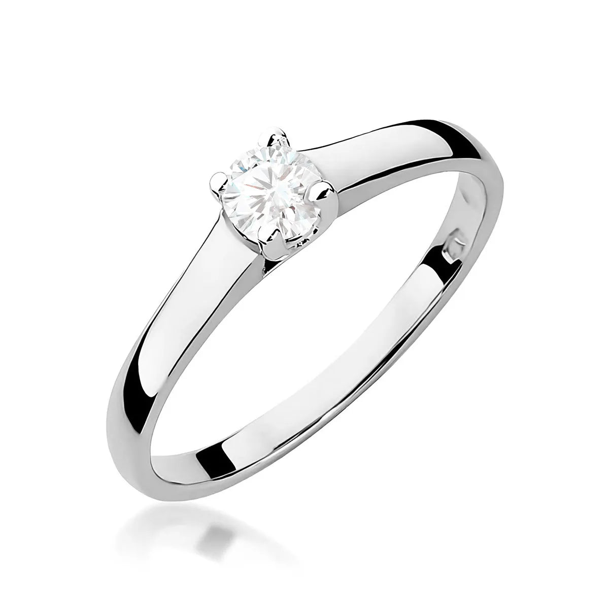 zlatý prsten s diamantem 0,20 ct w0239-diw-01