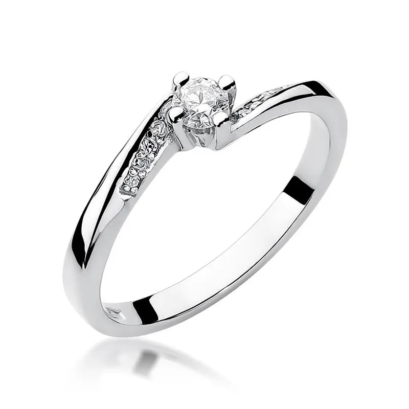zlatý prsten s diamanty 0,15 ct a 0,04 ct w0262-diw-02