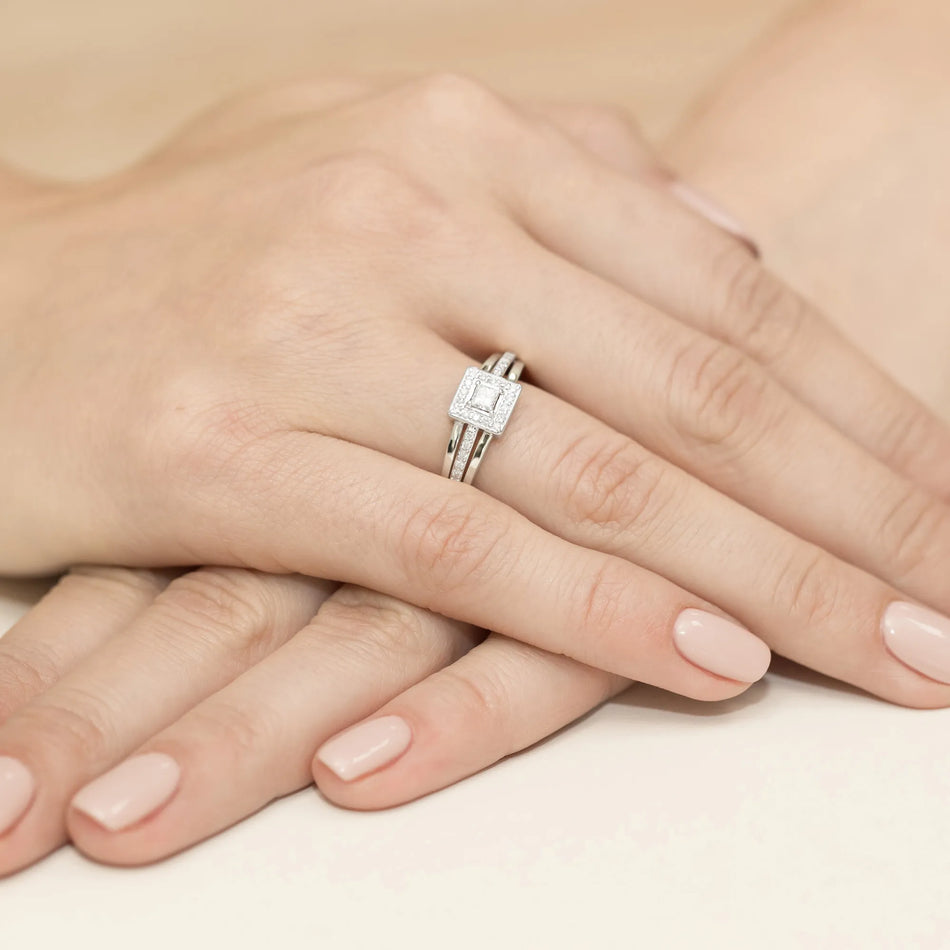 zlatý prsteň s diamantmi 0,15 ct a 0,14 ct w0271-diw-01