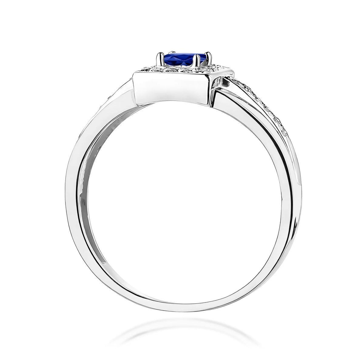 zlatý prsteň s 0,20 ct zafírom a 0,14 ct diamantmi w0271-sab-01