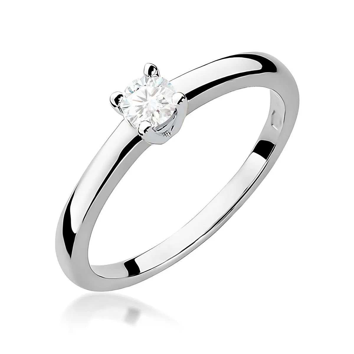 zlatý prsten s diamantem 0,20 ct w0292-diw-02