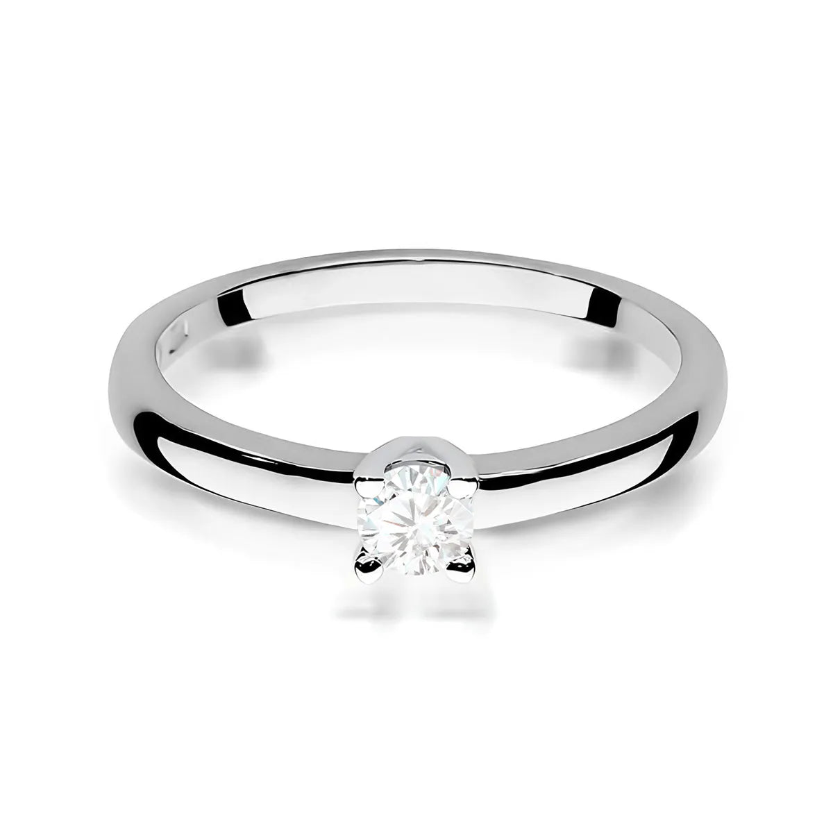 zlatý prsten s diamantem 0,20 ct w0292-diw-02