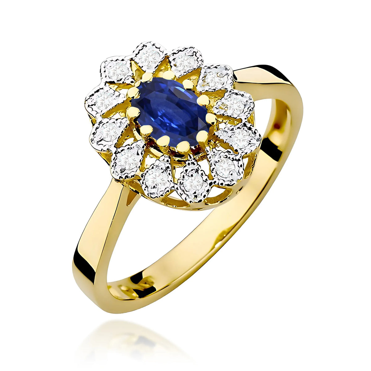 zlatý prsteň so zafírom 0,70 ct a diamantmi 0,103 ct w0354-sab-01